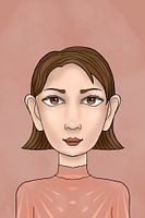 Eens was ik een fee - Olette - Portret van een meisje | Victoria Zotova, Rusland