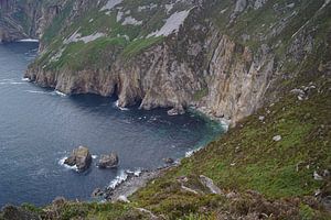 Die Slieve League Klippen im Westen der irischen Grafschaft Donegal