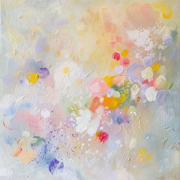 Bloemenveld Impressionisme van De Mooiste Kunst