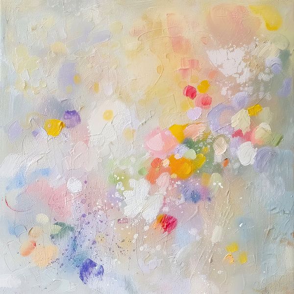 Blumenfeld Impressionismus von Wunderbare Kunst