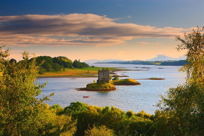 Castle Stalker, Schottland von Henk Meijer Photography