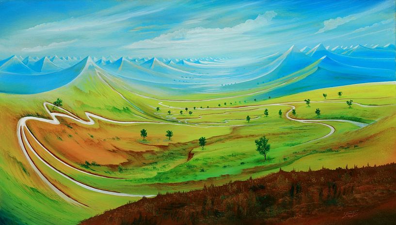 Land waves by Art Demo