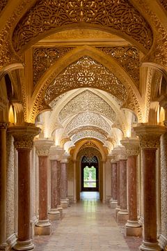 Paleis van Monserrate in Portugal van Barbara Brolsma