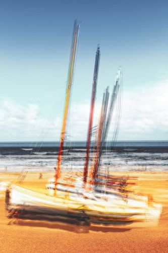Zeilboten, abstract