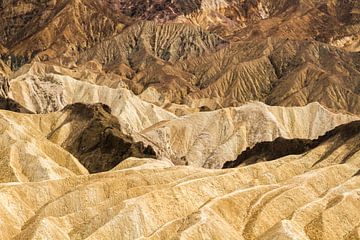 Zabriskie Point, Death Valley, Californië van Dirk Jan Kralt