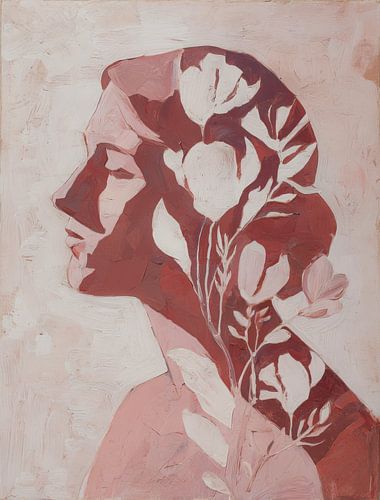 Fleurir de l'intérieur - Portrait de femme à l'âme florale
