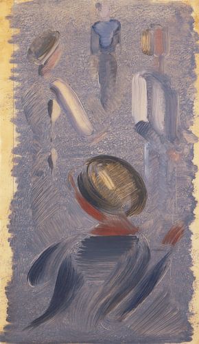 Oskar Schlemmer – Composition with Four Figures, 1936