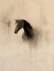Schwarzes Pferd