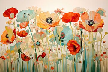 Poppies #6 by Imagine