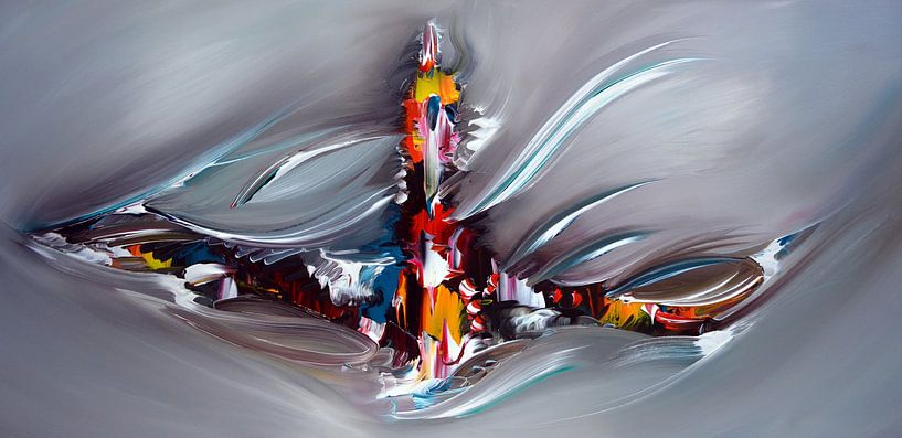 Abstract29 by Gena Theheartofart