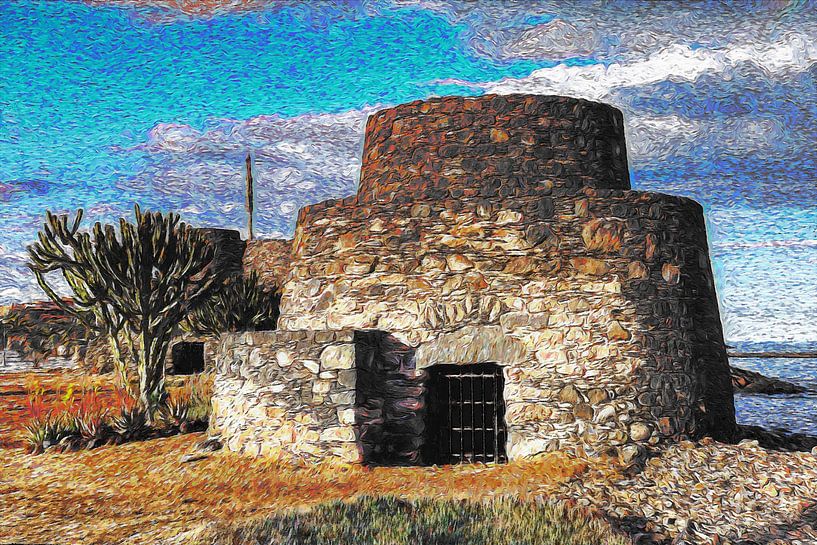 Hornos De Cal De La Guirra (Lanzarote) | Style Van Gogh par Peter Balan