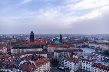 Een korte avondwandeling door het prachtige historische centrum van Dresden - Saksen - Duitsland van Oliver Hlavaty