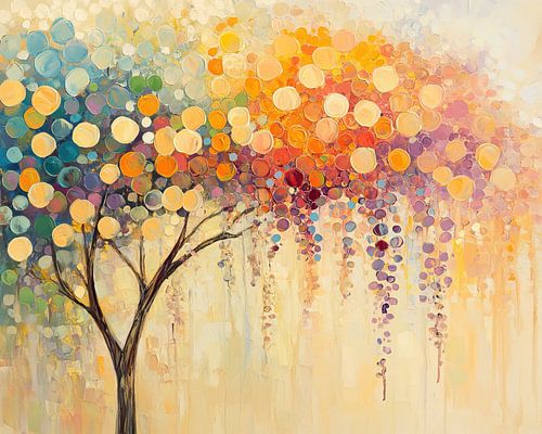 Tree colours | Tree Full Colour by Wonderful Art