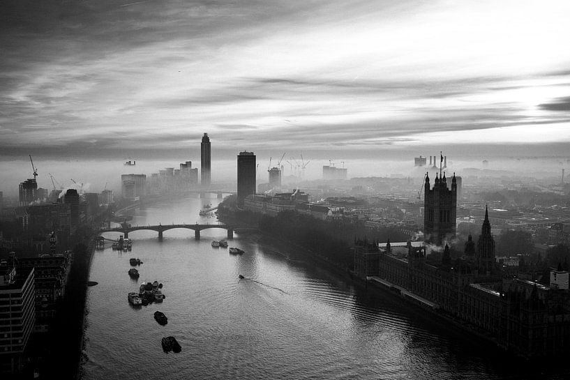 London Fog II van Jesse Kraal