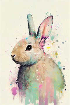Cute Bunny by treechild .