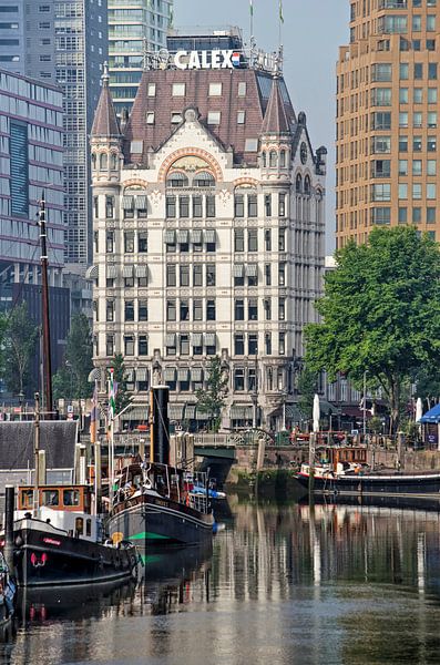 Rotterdam, het Haringvliet en het Witte huis van Frans Blok