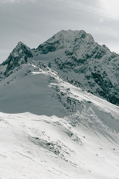 Winter im Hochgebirge - Vertikal von Sophia Eerden