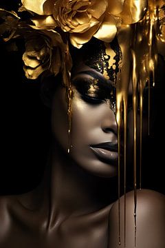 Golden woman by Imagine