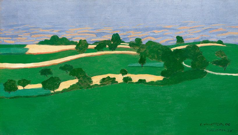 Maïsvelden, Félix Vallotton van Meesterlijcke Meesters