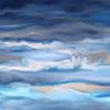Abstract Seascape 2 van Maria Meester