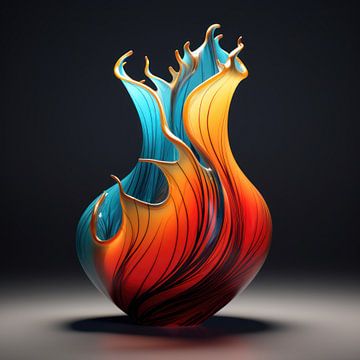 Creative Vase retro van NH_ART