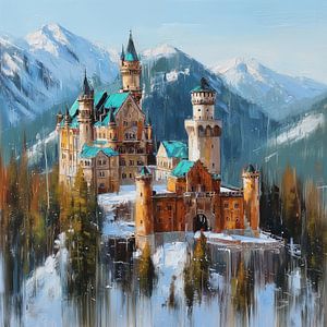 Neuschwanstein im Winter