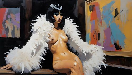 De curator moderne kunst erotiek