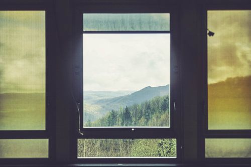 Uitzicht op de Ardennen