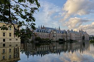 De Hofvijver met het Binnenhof