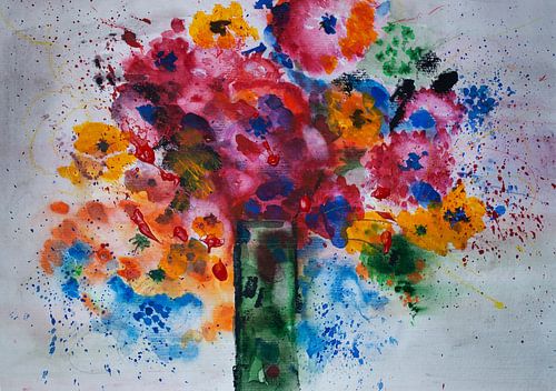 Bunter Blumenstrauß