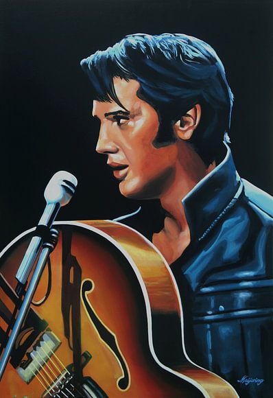 Elvis Presley prints op canvas en meer - Werk aan de Muur