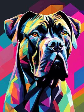 Cane Corso Pop Art van MIROKU