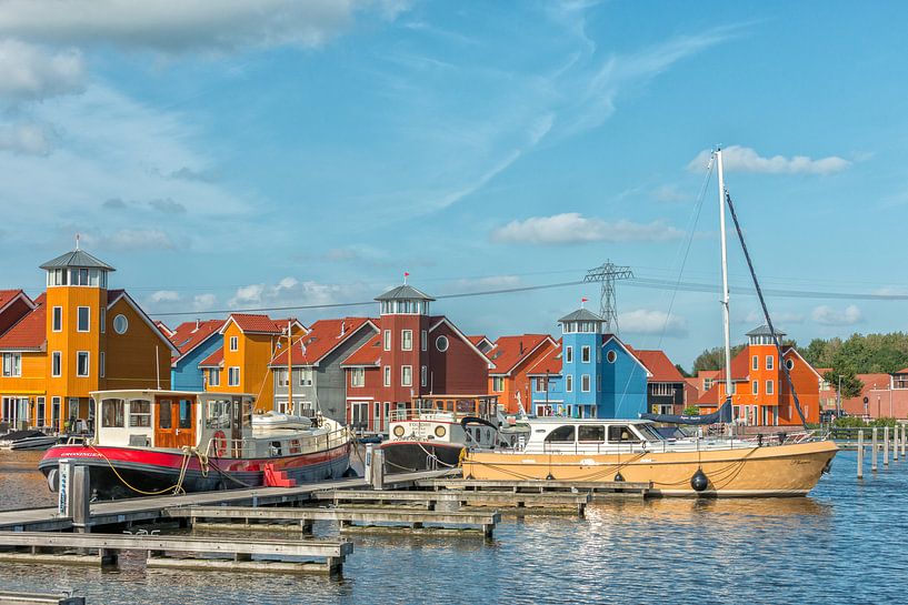 Reitdiephaven in Nederland van Richard van der Woude