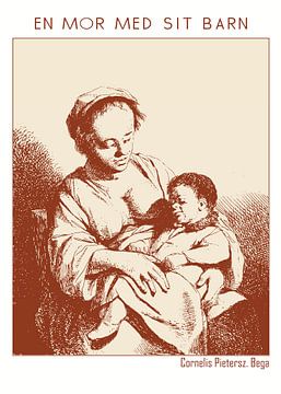 En mor med sit barn (A Mother with her Child) by DOA Project