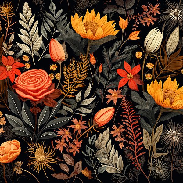 Botanischer Herbst von Liv ter Riet