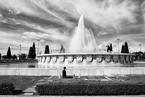Springbrunnen in Lissabon