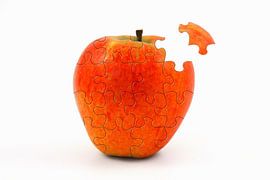 Apple puzzle by Yvonne Smits