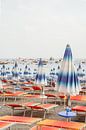 Beach Umbrellas in Positano - Amalfi Coast Photography in Italy by Henrike Schenk thumbnail