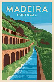 Madeira, Portugal. von Poster Art Shop