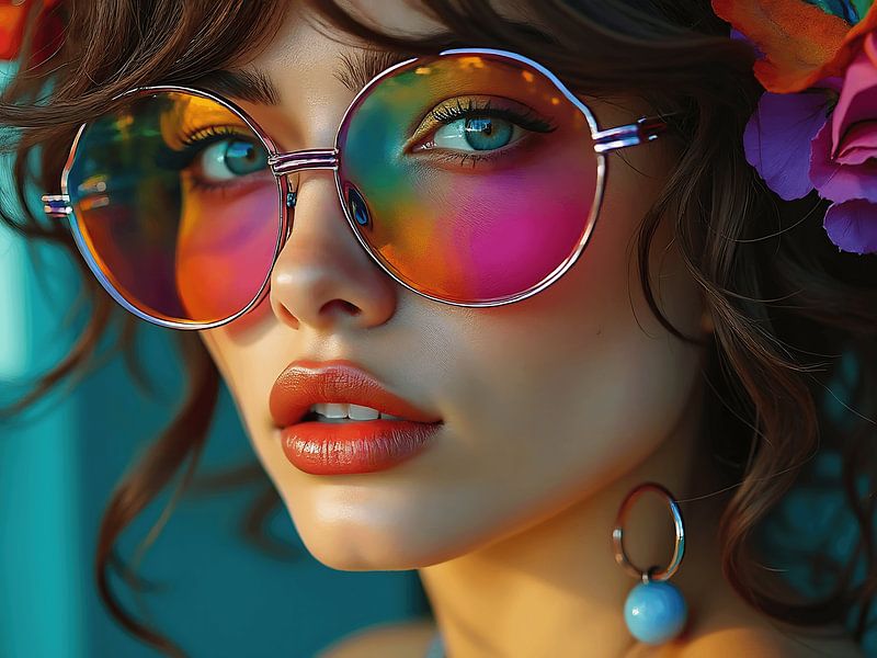 Seen through rose-coloured glasses by The Photo Artist