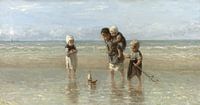 Kinder an der See (Jozef Israels) von Rebel Ontwerp Miniaturansicht