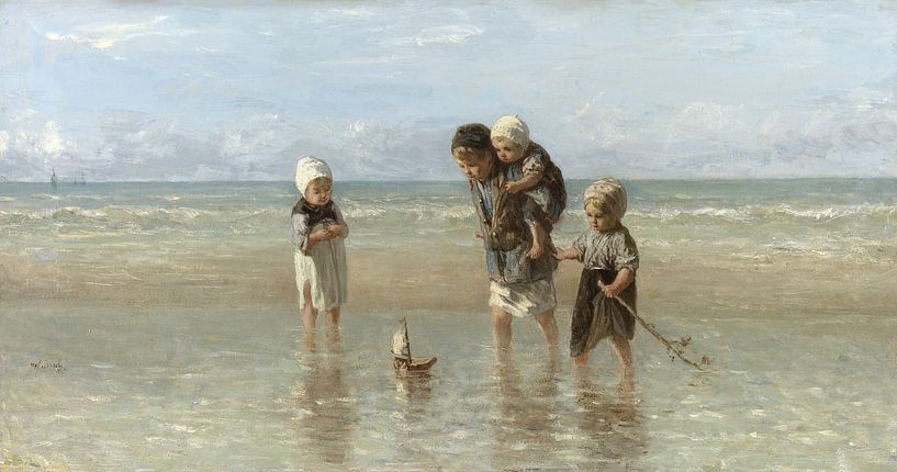 Kinderen der Zee, Jozef Israëls (gezien bij vtwonen) van Rebel Ontwerp