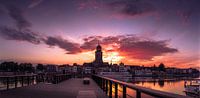 Sonnenaufgang Deventer von Martijn van Steenbergen Miniaturansicht