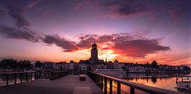 lever du soleil Deventer sur Martijn van Steenbergen