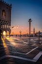 San Marcoplein Venetië van Iman Azizi thumbnail