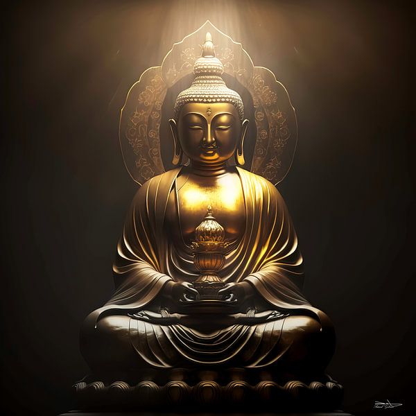 Statue de Bouddha par Gelissen Artworks