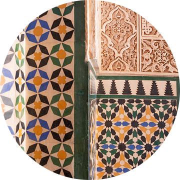 Historische tegels - Alhambra Granada Spanje