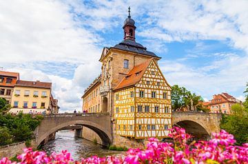 Oud stadhuis in Bamberg van Jan Schuler
