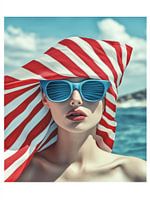 Woman at beach