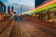 Stadsspoorbrug Freiburg van Patrick Lohmüller thumbnail